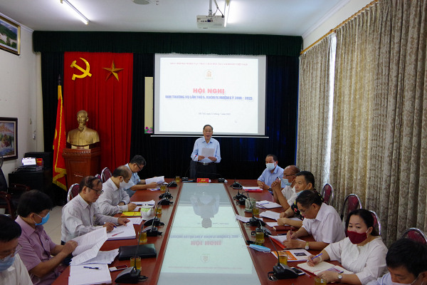 Hội nghị Ban Thường vụ Hội NNCĐDC/dioxin Việt Nam lần thứ 5, khóa IV, nhiệm kỳ 2018 - 2023
