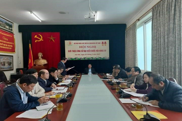 Hội Nạn nhân chất độc da cam/dioxon Việt Nam giới thiệu Thượng tướng Võ Trọng Việt ứng cử vào Quốc hội khóa XV